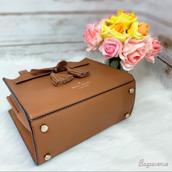 Kate spade mini Hayes street ginger bread satchel - Picture 6 of 8